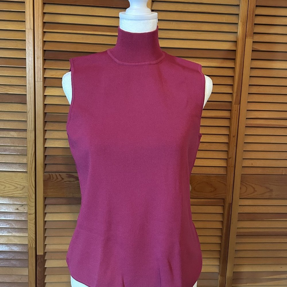 Mock Turtleneck Tank Top